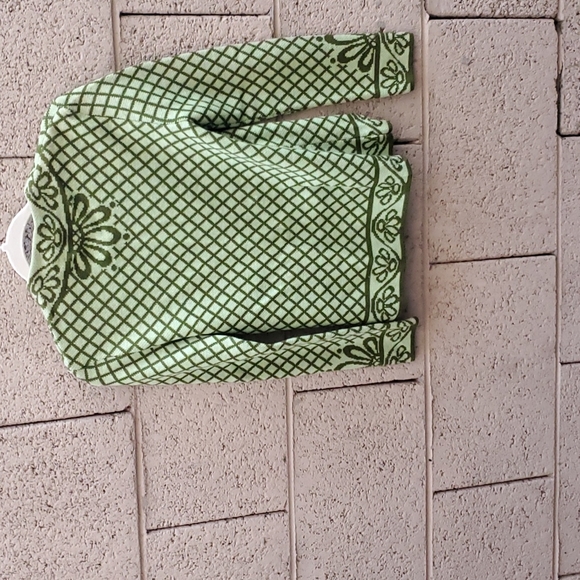 Vintage 100% Virgin Wool Catalina Jacquard Button Cardigan. - Picture 10 of 11